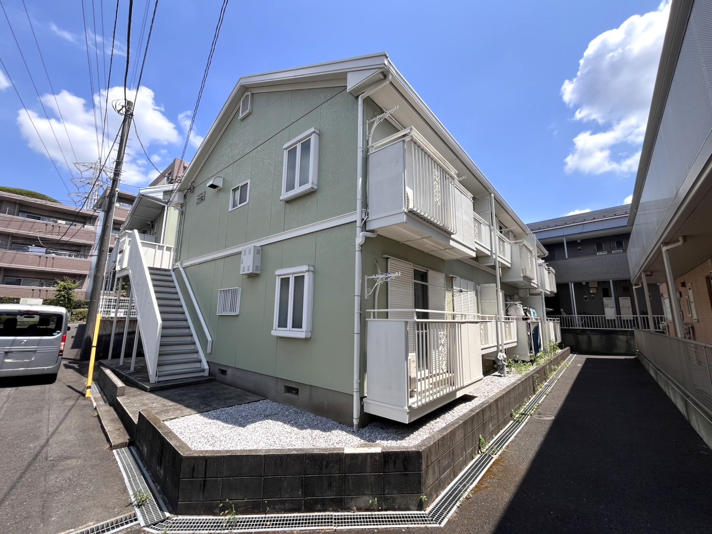 建物外観　積水ハウス施工”シャーメゾン”