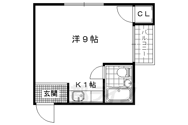 シティハイツ音羽の間取り