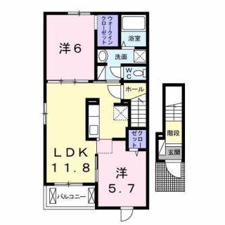 Ｍ．バンテ　フォルトゼッツェンの間取り