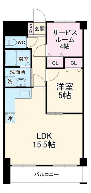 コンフォリアたまプラーザの間取り