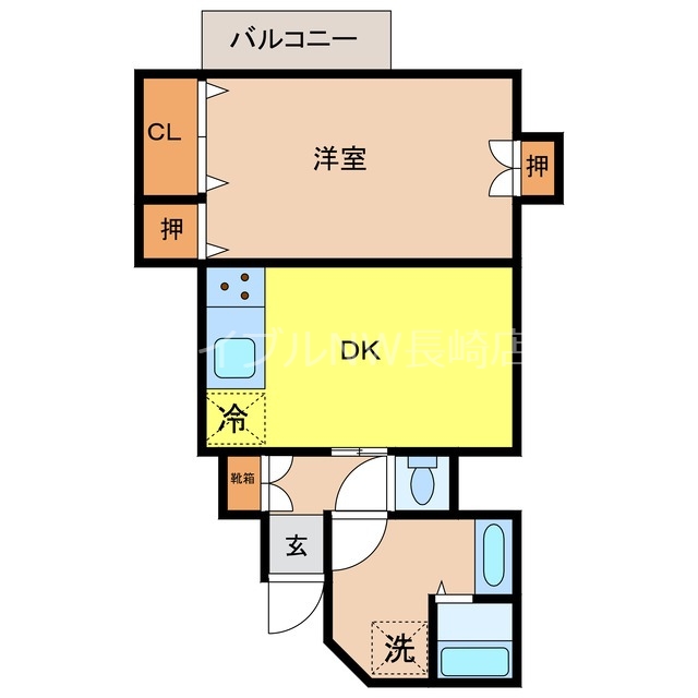 アステール春木IIの間取り