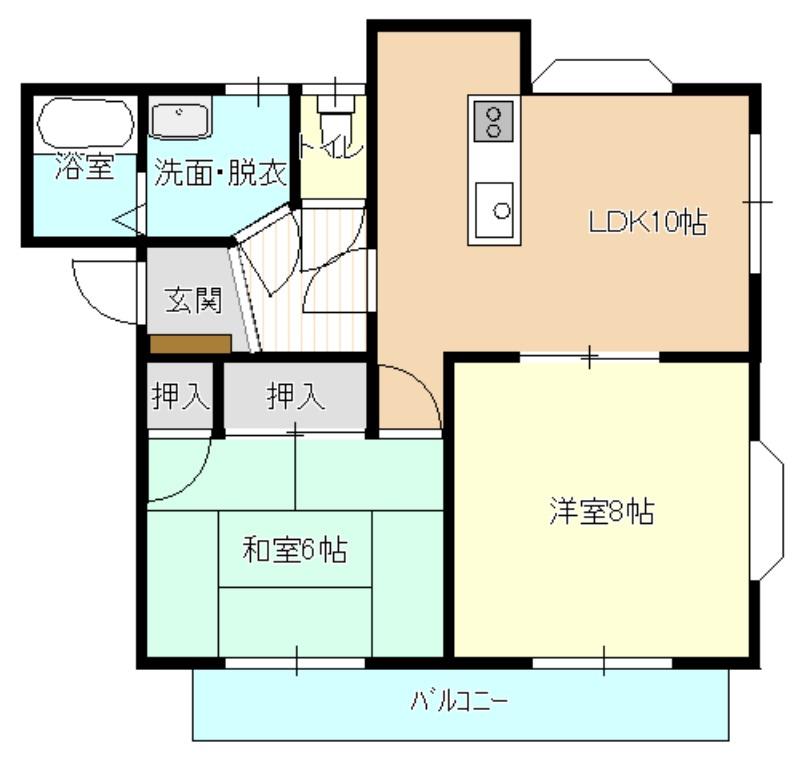 メゾンフーケの間取り