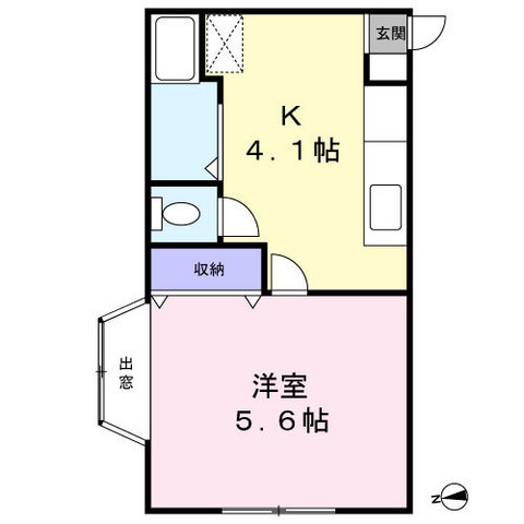 バンサンカンの間取り