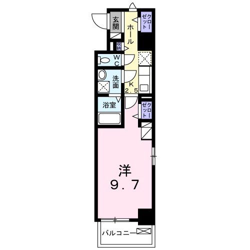 アルカディアIX（ナイン）の間取り