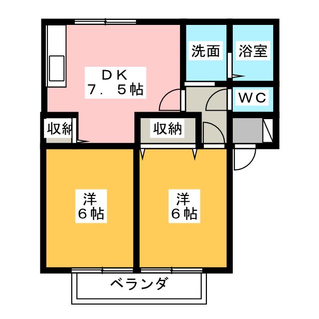 フォレストの間取り