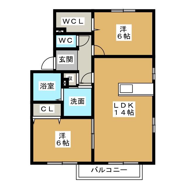 ロイヤルステージ　Ｂ棟の間取り