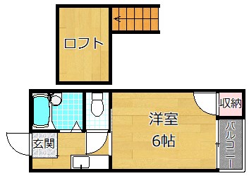 メゾンドオーブの間取り