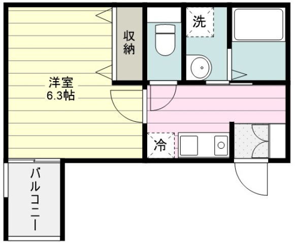 JHジェミニみずほ台の間取り