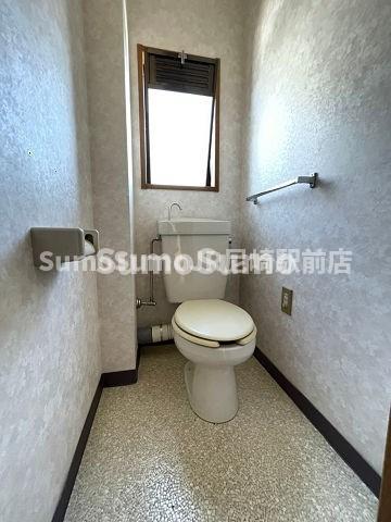 トイレ　ゆったりとした空間のトイレです