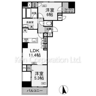 ドリーム神楽坂の間取り