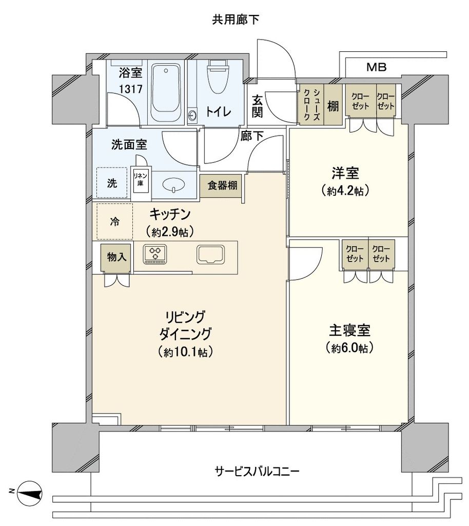 ＴＨＥ　ＹＯＫＯＨＡＭＡ　ＦＲＯＮＴ　ＴＯＷＥＲの間取り