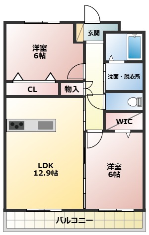 Ｆｏｒｓｉａの間取り