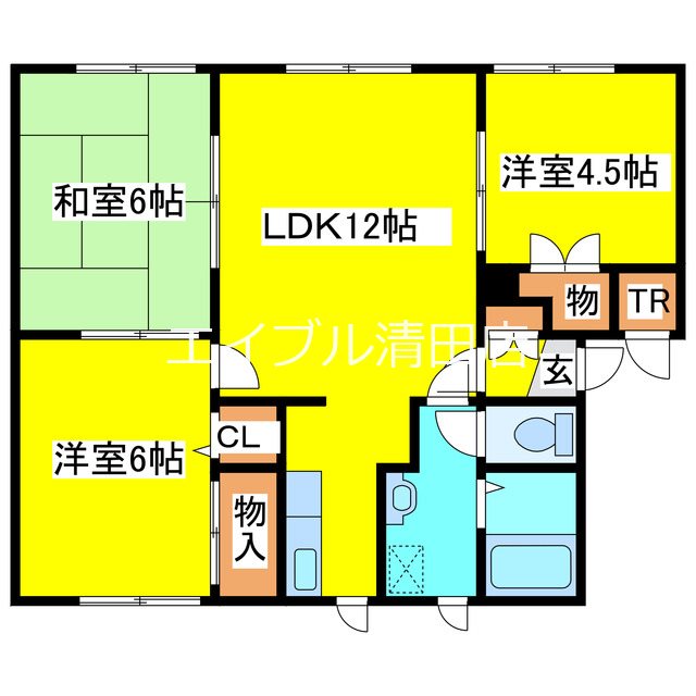 メイユール喜寿Ａ-2の間取り