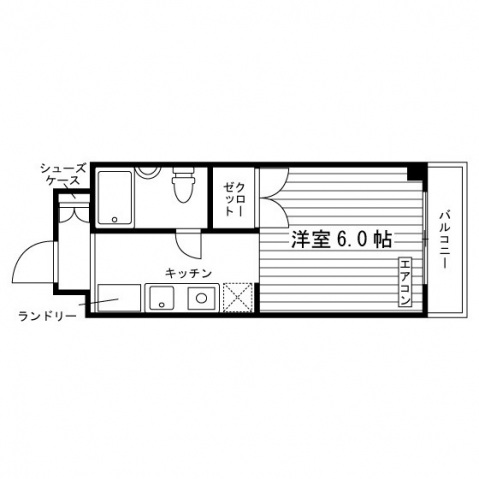 スチューデントプラザアイの間取り