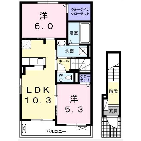 グラース・メゾンの間取り