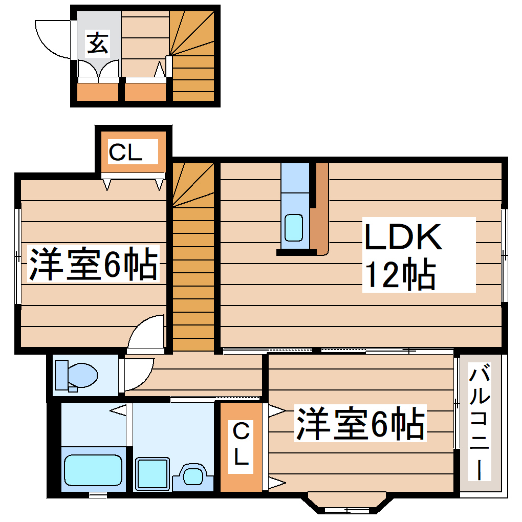 ストーリアD棟の間取り