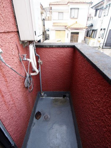 その他設備　室外洗濯機置き場