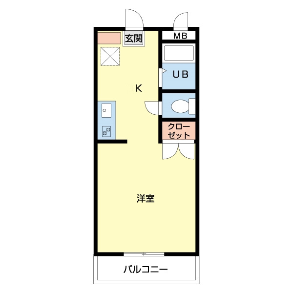 サンフレッチェ虹ヶ丘の間取り