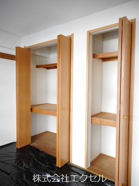 収納　収納完備でお部屋を広くお使いいただけます。