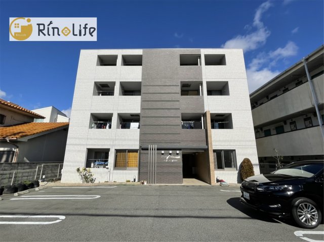 堺市東区北野田のマンションの建物外観