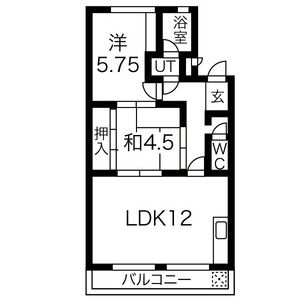 エスポワール春日井の間取り