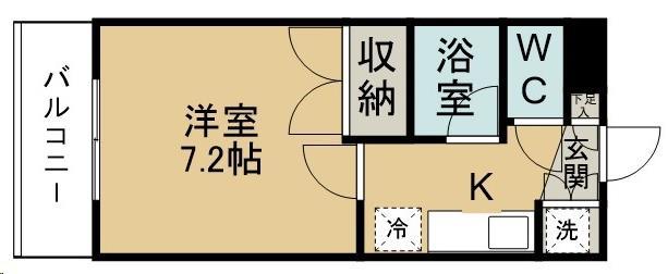 ロイヤルヒルズ銀杏町IIの間取り