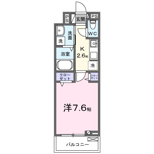 カレントヴィラVIの間取り