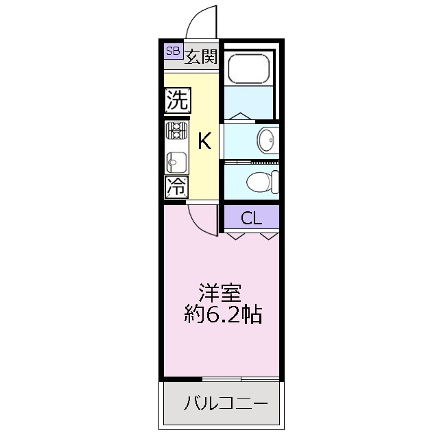 サニーグラースの間取り