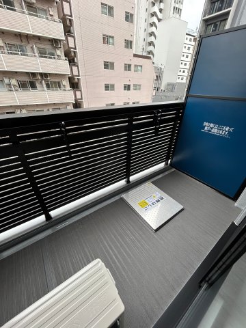 【S-RESIDENCE難波大国町dominaのバルコニー】