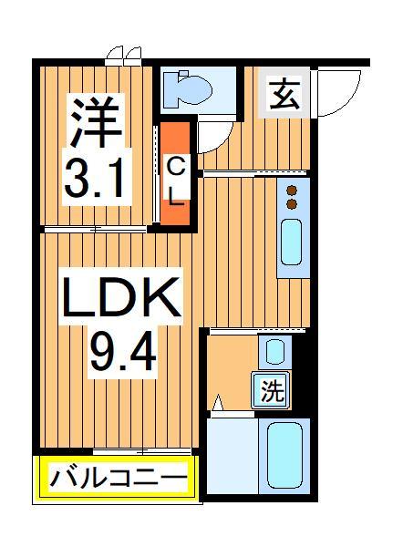 ＧＲＡＮＤＴＴＩＣ　Ｆｌｏｒａの間取り