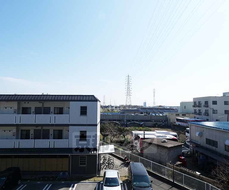 【京都市伏見区竹田向代町のアパートの眺望】