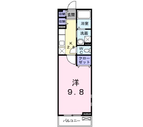 サン　クレメントAの間取り