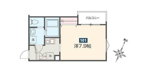 MELDIA京成高砂の間取り