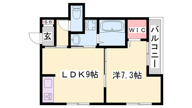 D-PLACE神田町の間取り