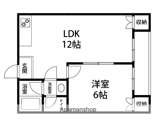 ドゥハウスＫの間取り