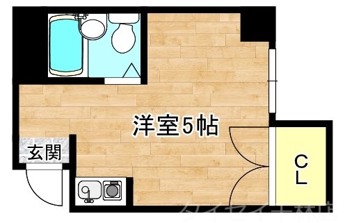 守口市馬場町のマンションの間取り