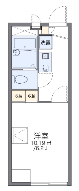 中央の間取り