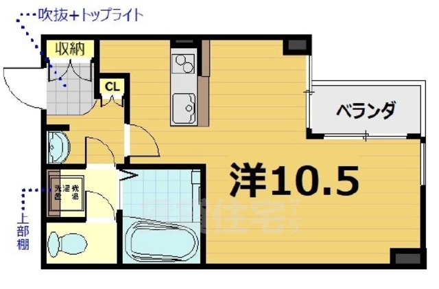 第47長栄フォルム御幸町の間取り