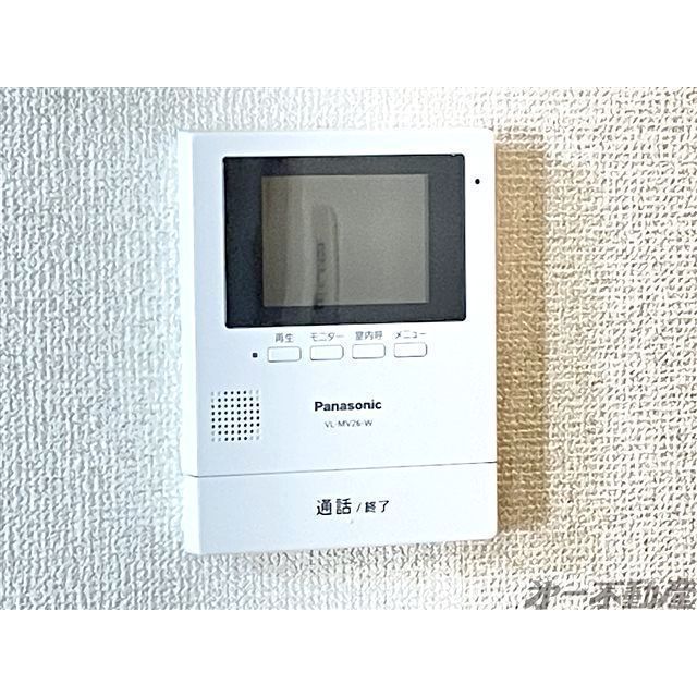 セキュリティ　モニター付きインターホン