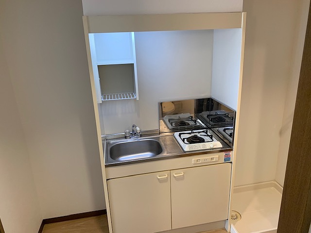 キッチン　一口ガスキッチン