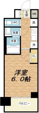 プレサンス大正フレンジの間取り