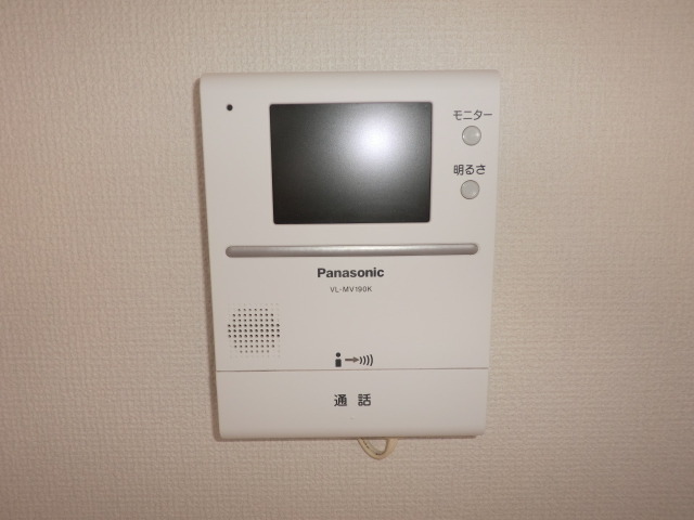 セキュリティ　モニター付きインターホンです。