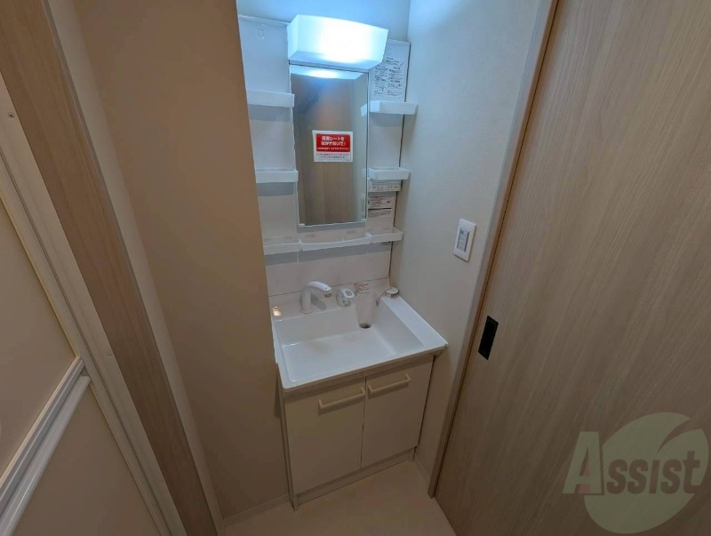 洗面設備　シャンプードレッサーで身支度もラクラクです！