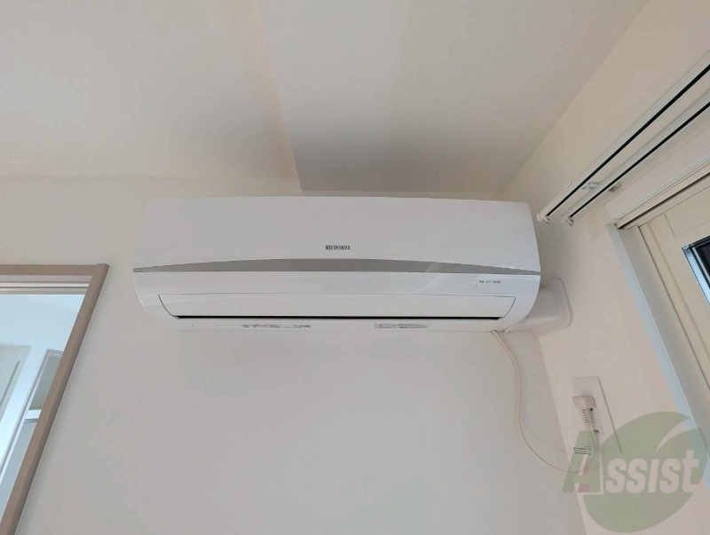 その他設備　エアコンがありますので夏でも快適に過ごせます！