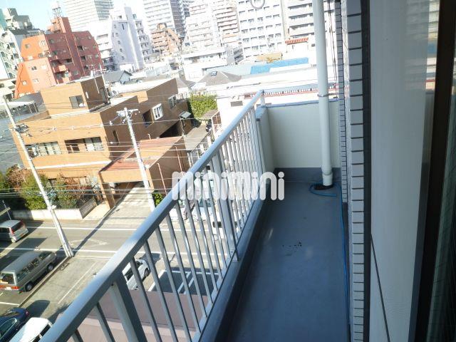 バルコニー　５階からの眺望は文句なし！