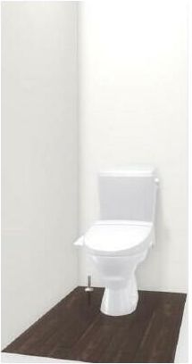 トイレ　★温水洗浄便座付き・トイレのイメージ画像です。★