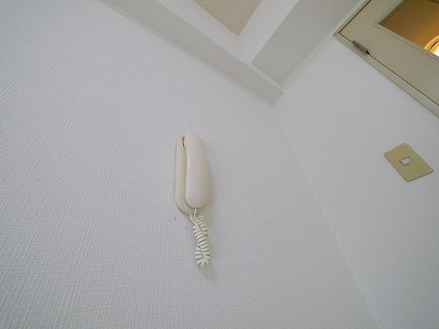 セキュリティ　インターホンです