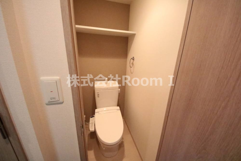 トイレ　ゆったりとした空間のトイレです