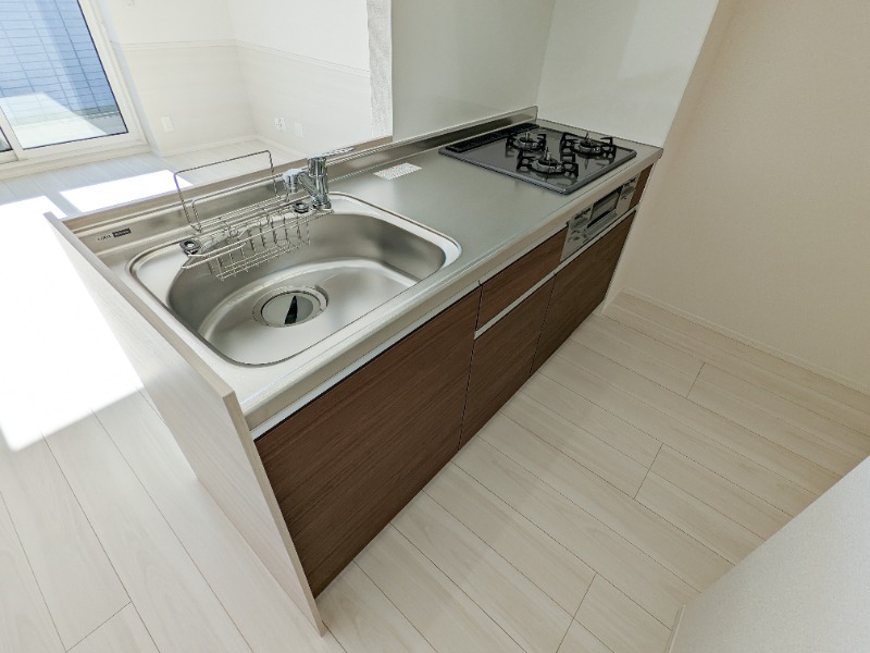 キッチン　図面と現状に相違がある場合には現状を優先