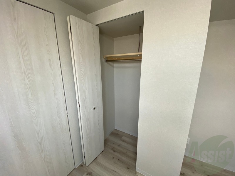 収納　収納もバッチリあるのでお部屋が片付きますよ！